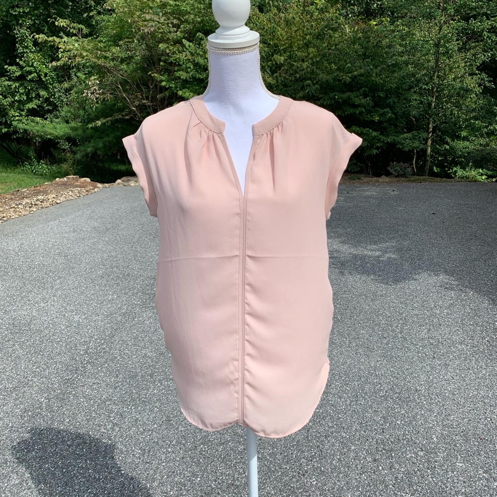 Philosophy Pink Top Neutral and Perfect for Work